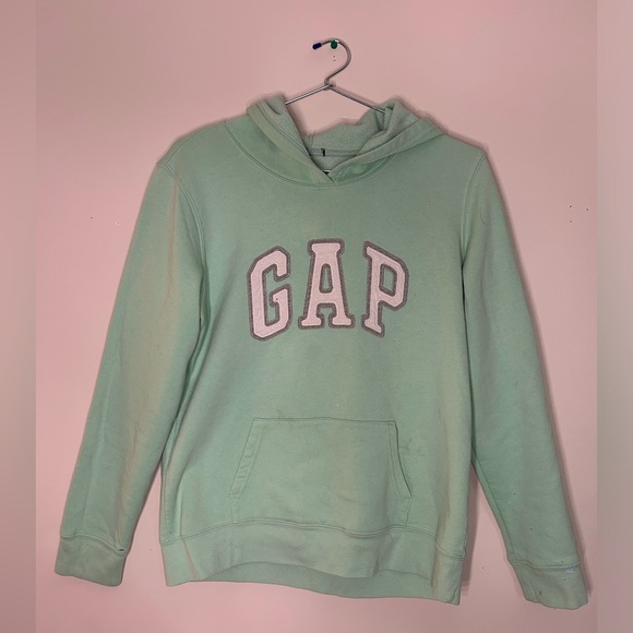 Mint Green GAP Hoodie - Picture 3 of 7